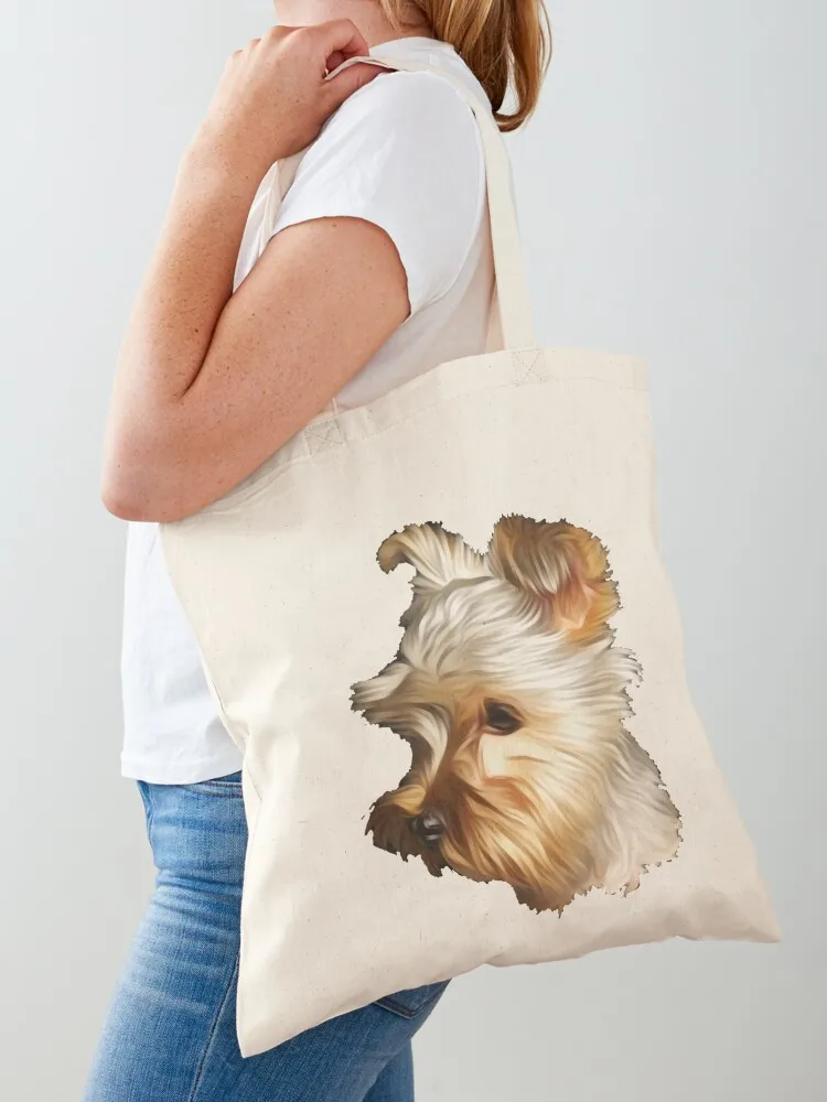 Yorkshire Terrier Portrait Tote Bag hand bag Large bags for women Cloth bags hand bag ladies