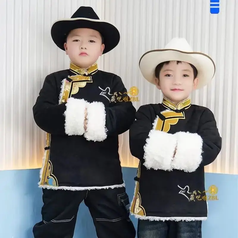 

Children's men's and women's hidden new thickened and velvet thermal jackets