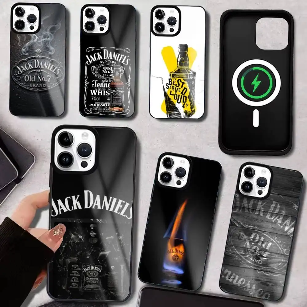 

J-Jack Classic Retro D-DaNiels Phone Case For iPhone17,16,15,14,13,12,11 Plus,Pro Max For Magsafe Wireless Charging
