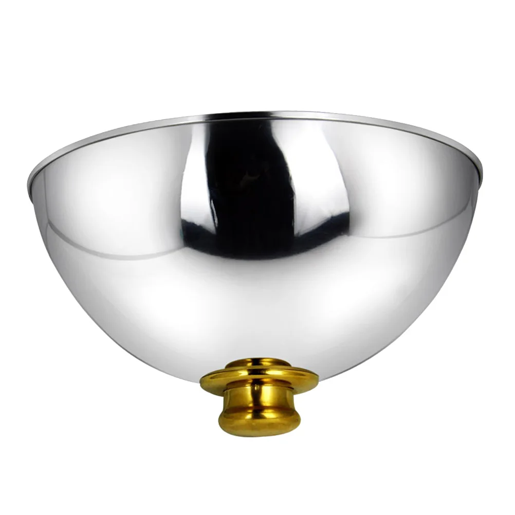 

Stainless Steel 12.5Inch Golden Bead Dome Lid For Home Restaurant Hotel Outdoor Grill Bbq Catering Kitchen Tool Food