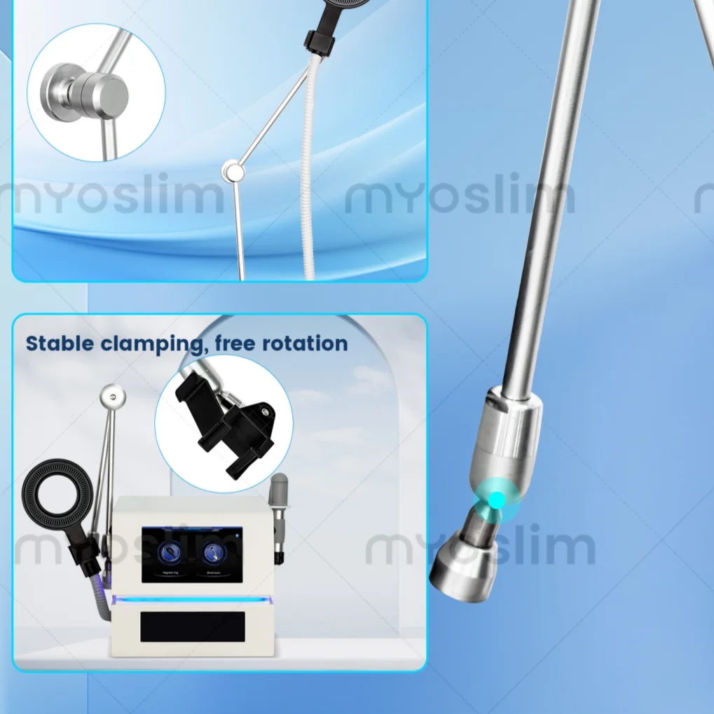 

Портативный аппарат для магнитотерапии и ударно-волновой терапии высокой мощности для неинвазивной коррекции фигуры и снижения веса