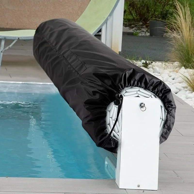 Pool Cover Waterproof Fabric Sun Block Dust Debris Insulation Winter Cold Proof Outdoor Courtyard Swimming Pool Protector Cover