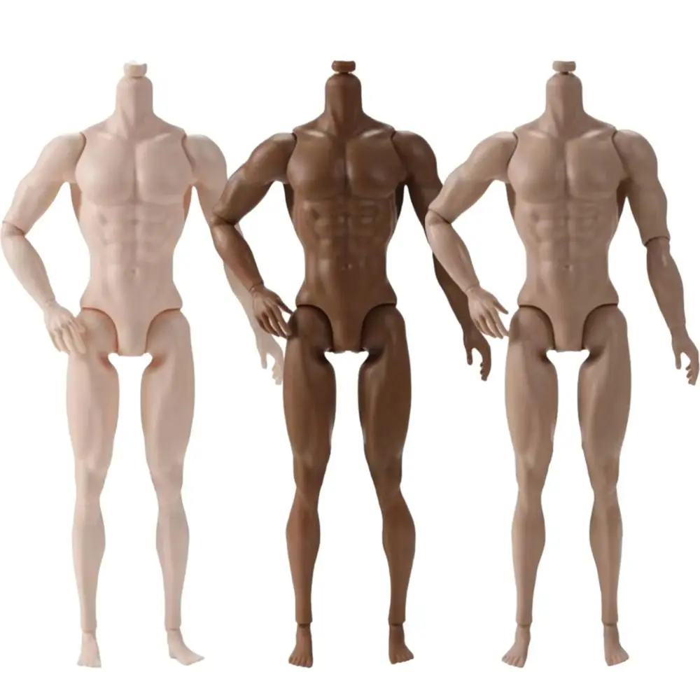 

31cm Height 1/6 MJD Boy Body White Normal Tan Skin Male Body 1/6 Action Figure Body 12 Inch Man Dolls