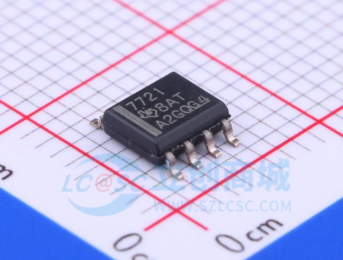 22PCS  Original genuine ISO7721DR SOIC-8 dual channel enhanced digital isolator chip