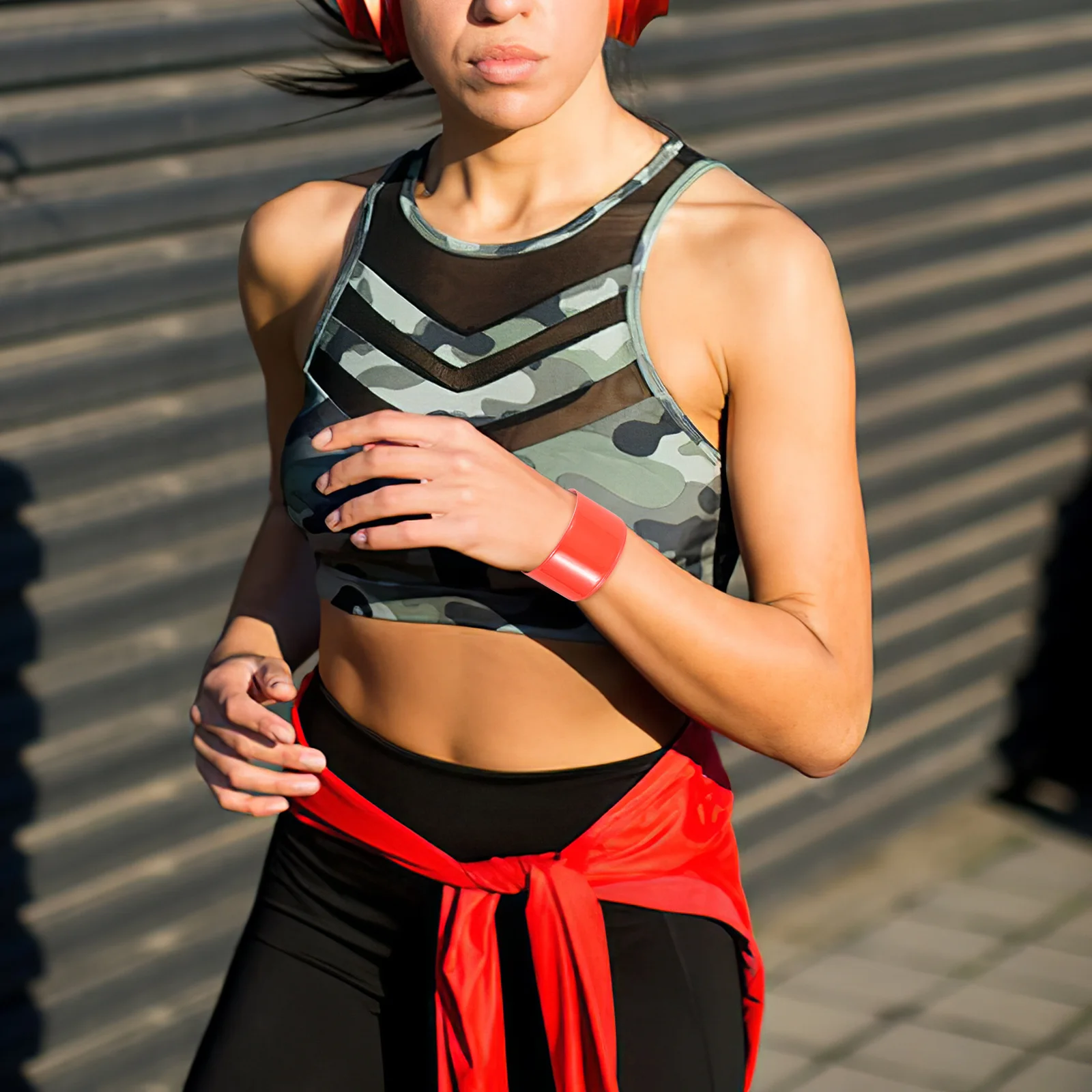 

12Pcs Reflective Snap Bands High Visibility Safety Bracelets Night Running Cycling Jogging Reflective Slap Wristbands Children