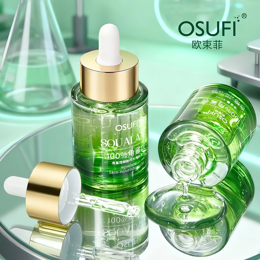 OSUFI Squalane Essence Oil Skin Rejuvenation Moisturizing Oil Control Brighten Improve Dry Rough Face Essence Korean Skincare
