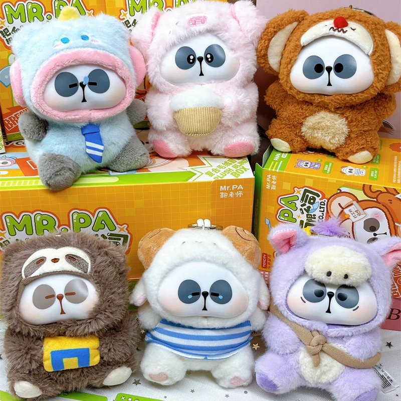 

MR.PA PAPA Ability Co., Ltd Series Blind Box Mr.pa Animal Plush Mystery Boxes Surprise Bag Charm Pendant DIGWEEK Blind Doll Toys