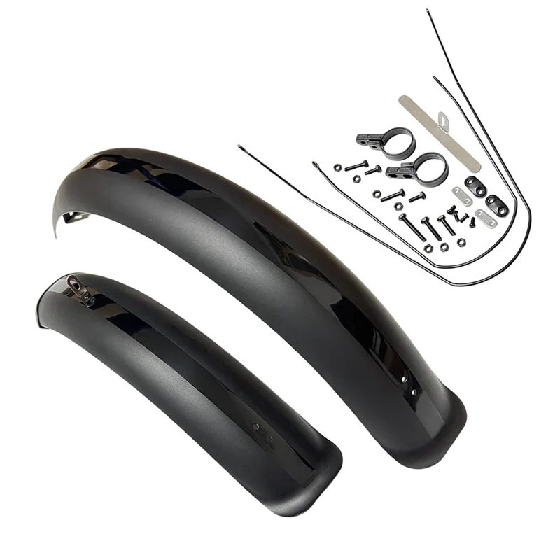 

ABWM-20 Inch Bike Mudguard Set Front & Rear Fenders All-Inclusive Mountain Snow & Beach Bike Accessories