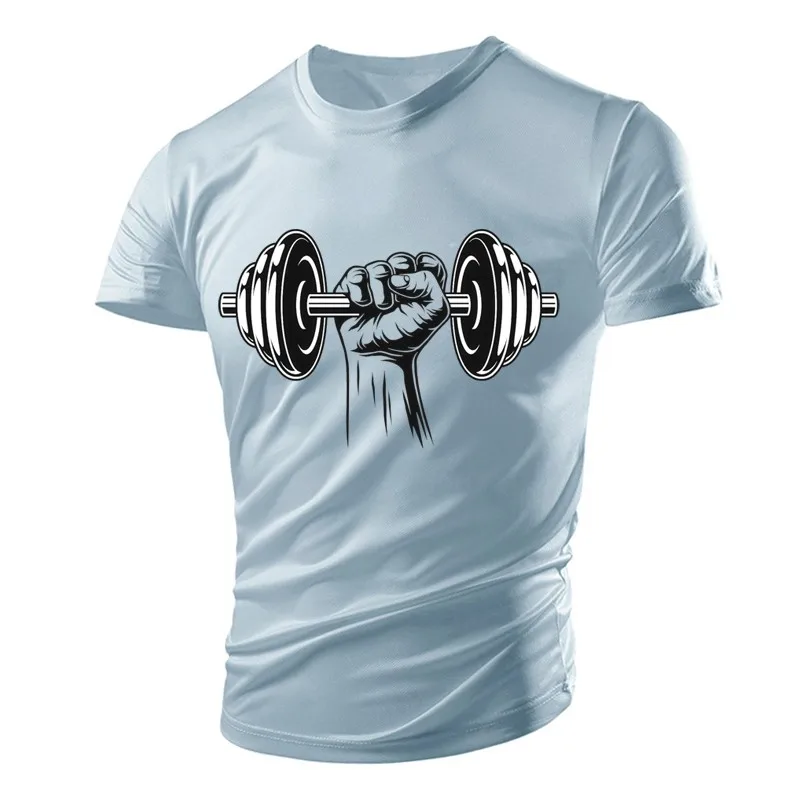 [鯖缶] LYFT DUMBBELLS GRAPHIC T-SHIRTS How Heavy Are the Dumbbells You Lift? Men's T-Shirt - Tokyo Otaku
