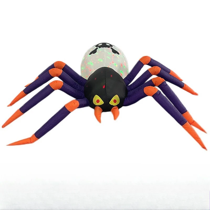

Halloween Inflatable Luminous Garden Arrangement Outdoor Party Decoration Props Horror Spider Air Model