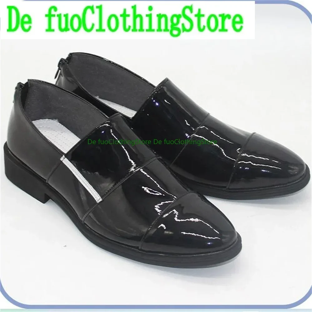 TSUCHINAGA HIYORI archivo azul Cosplay zapatos botas juego Anime Halloween Navidad DefuoClothing tienda de zapatos