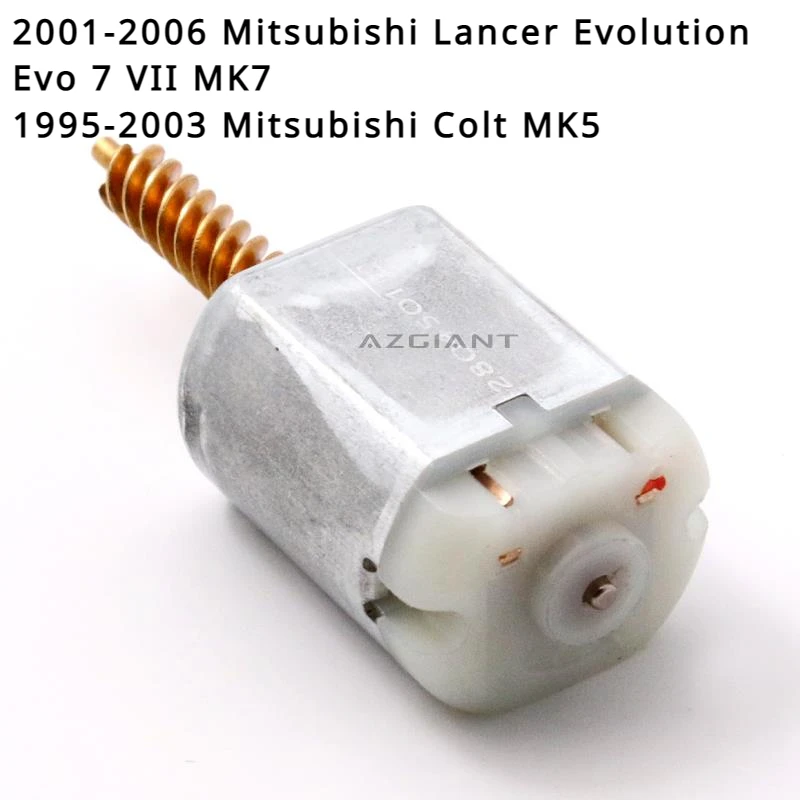 FC-280PT-20150 1021313  9W174358 BN644Y28 Car Center Door Lock Motor for Mitsubishi Lancer Evolution Evo 7 VII MK7, Colt MK5