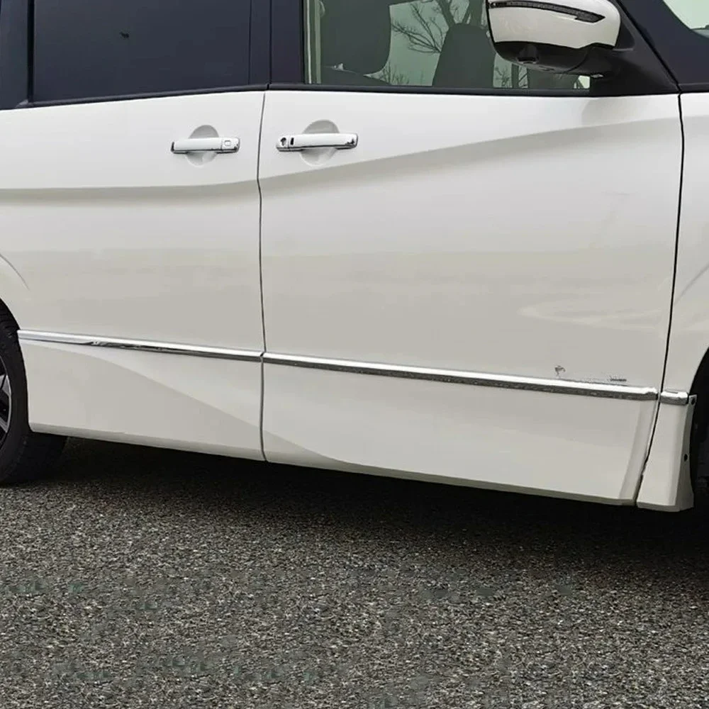 Для NISSAN SERENA C27 2017 2018 2019: Накладки на пороги, декоративные элементы кузова, внешние стикеры для стайлинга автомобиля