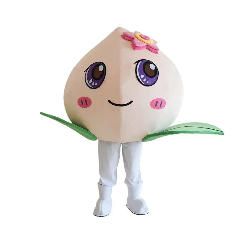 Peach cartoon doll costume Doll Cartoon walking props