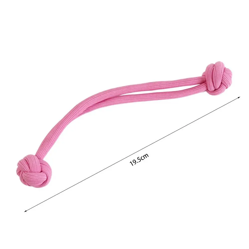 Sweet Solid Color Chinese Knot Hair Rope Rubber Dopamine Style Elastic Hair Ring Ins Simple Korean Rubber Band Female/Girls