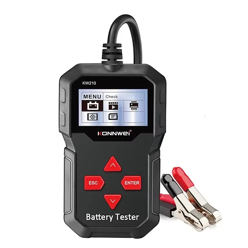 Automobile Battery Auto Diagnostic Tool For Cars Battery Tester With 9 Languages