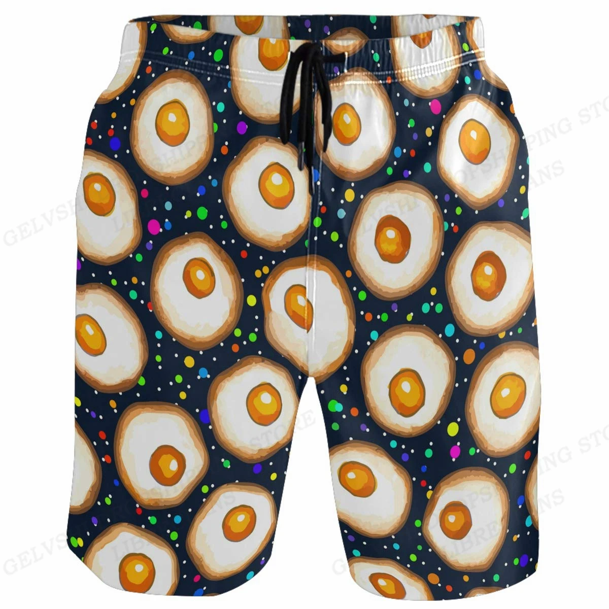 Pantalones cortos de playa de pato amarillo pequeño para niños, traje de baño transpirable, pantalones cortos de tabla de surf, secado rápido,