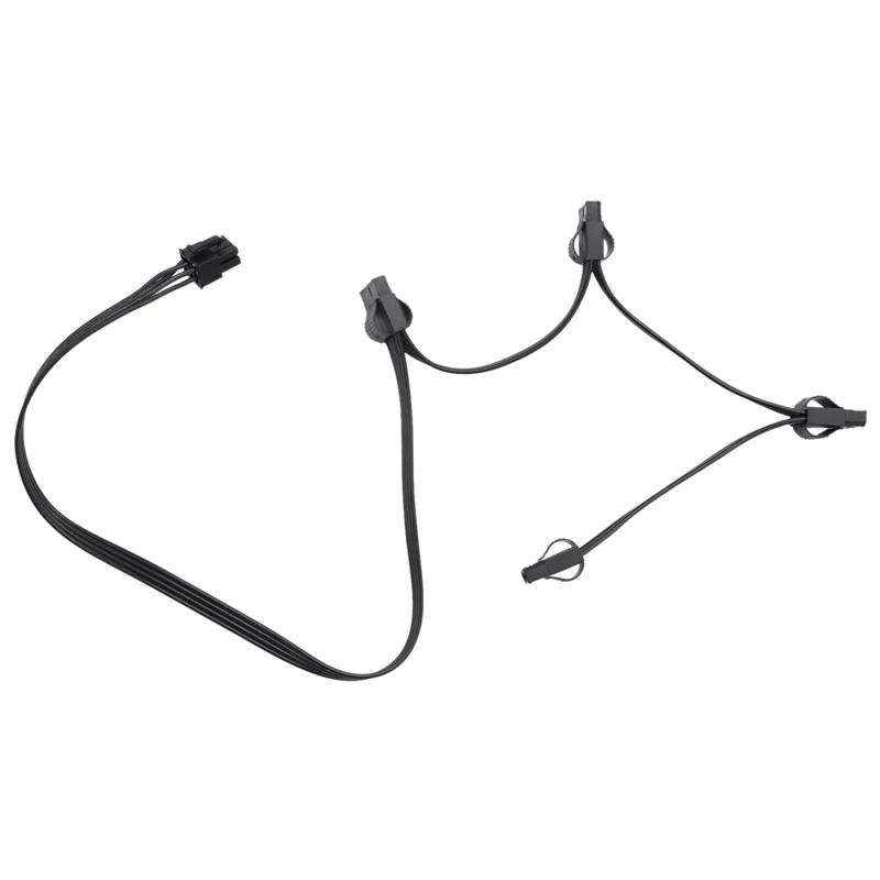 

2025 New-8X IDE 4Pin Modular Power Supply Cable For Corsair RM1000X RM550X 650X 750X 850X 6Pin To 4 IDE Cable