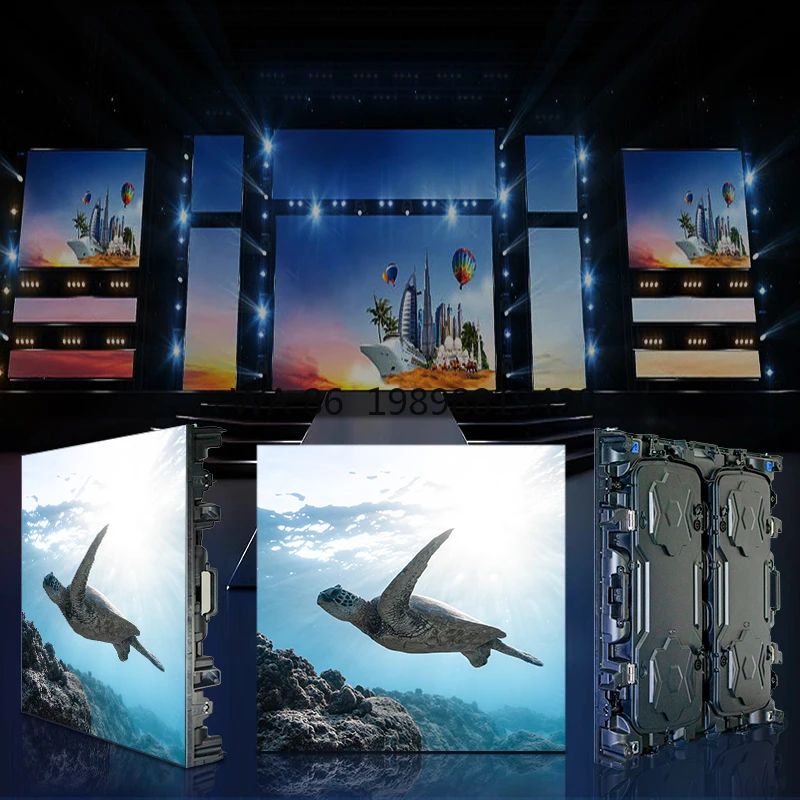 

Стена для рекламы Светодиодный экран Большая подставка Цифровой рекламный щит Premium P4 P5 Внутреннее светодиодное видео