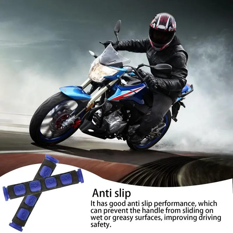 2pcs Motorcycle Rubber Soft Handle Anti-Slip Brake Lever Grips Protector Motorcycle Bike Handlebar Cover Motorcycle Accessories