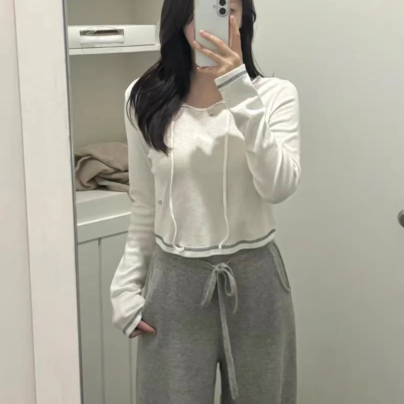 

Casual Tannat Long Sve ort Top Women's Tie Dye Cotton V-ne Breathable Comfortable Breathable Aosphere Feeling T-irt