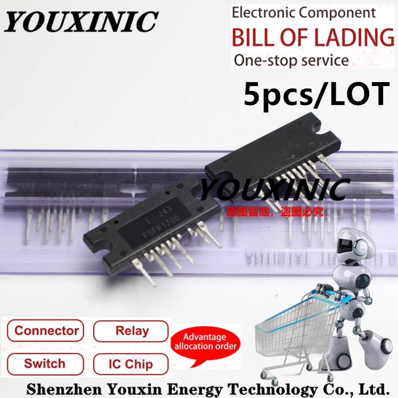 

YOUXINIC 100% New Imported Original FSFR1700 FSFR1700L FSFR1700XC FSFR1700XSL FSFR1800XSL ZIP-9 LCD Power Management Chip