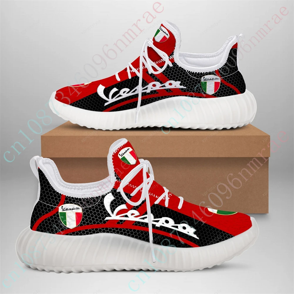 Vespa Sports Shoes For Men Lightweight Male Sneakers Big Size Men\'s Sneakers Unisex Tennis Casual Running Shoes Custom Logo