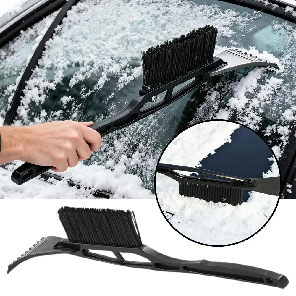 Car Snow Scraper And Ice Crusher Brush Winter Auto Windshield Window Cleaning Tool Durable Snow Shovel Removal Accessories