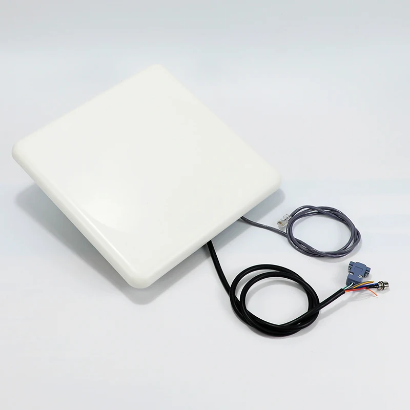 E710 18m RS232 RS485 TCP/IP Relay RFID Card Reader Built-in 9dbi Circular Antenna Provide Free SDK  Warehouse Management