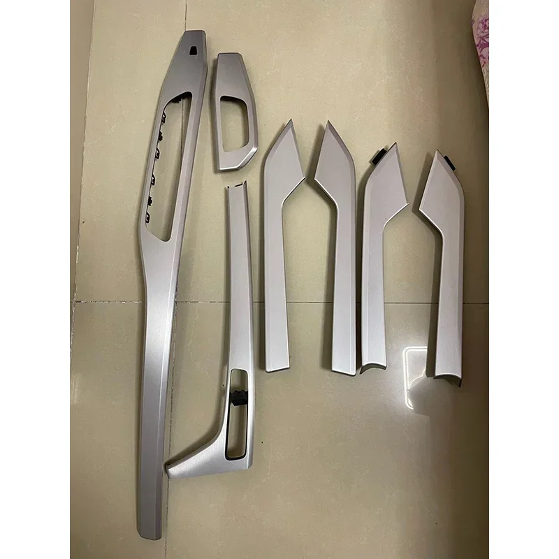 

Brushed Aluminum LHD Console Armrest Gear Shift Door Frame Cover Trim For Audi A4 B9 2017 2018 2019 2020 2021 2022