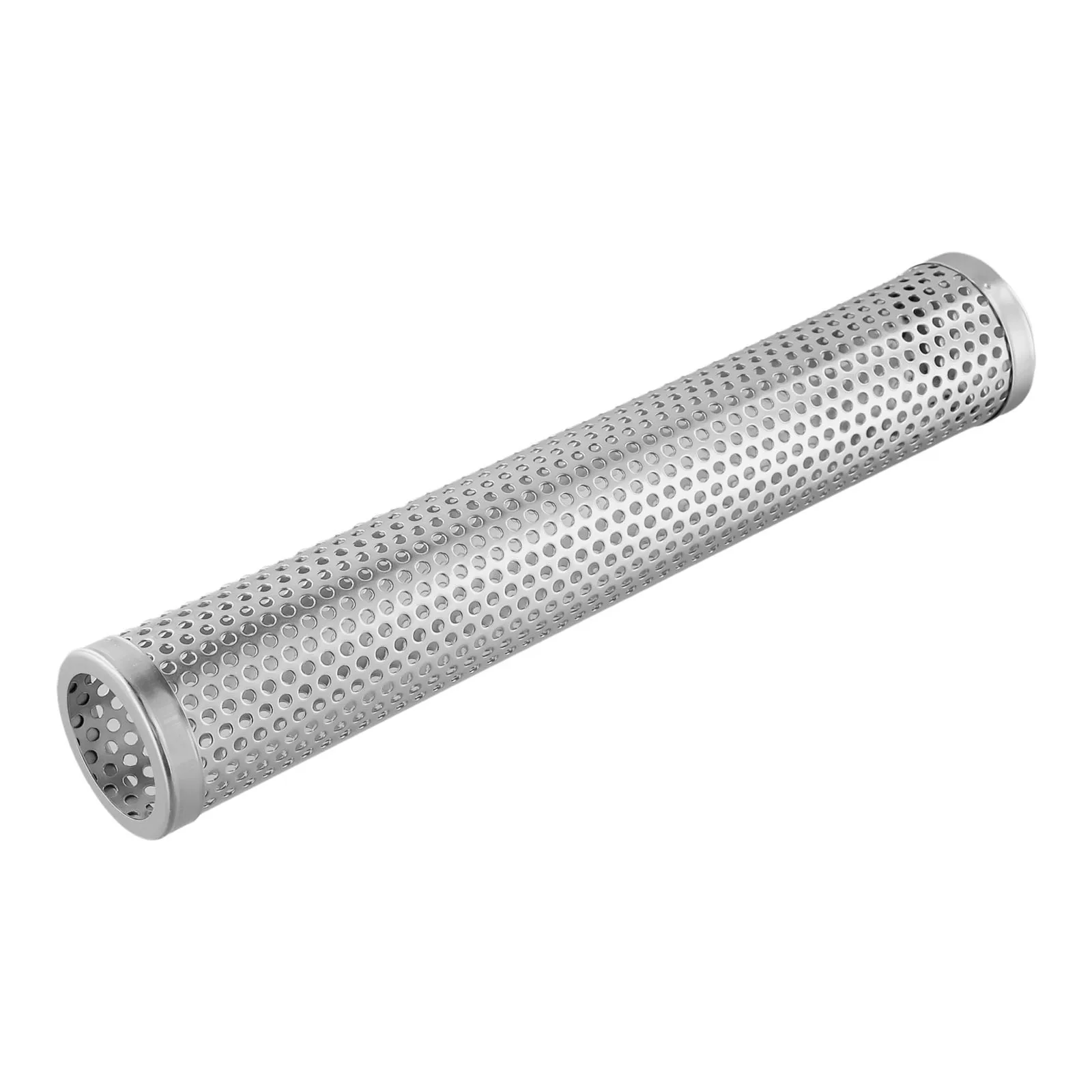 

BBQ Pipe 12 Inch in Stainless Steel Material Works Seamlessly with Gas and Charcoal Grills to Add Depth to Your Cooking