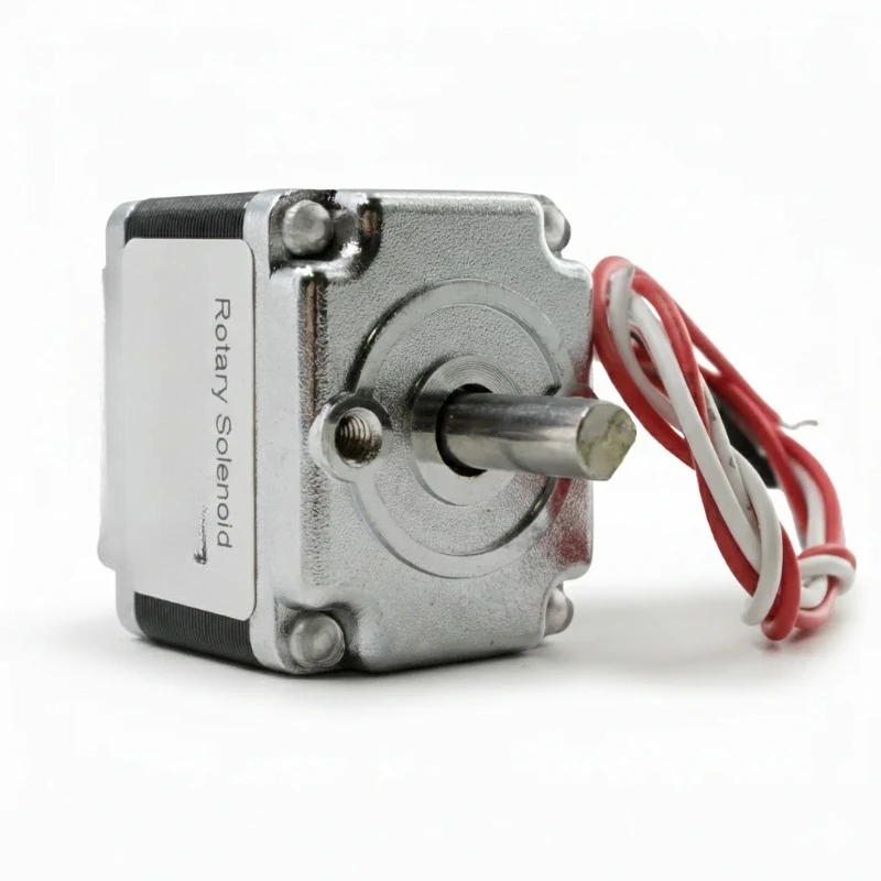 12V 24V Rotary Electromagnet 0-100 Degree Rotation Solenoid Sorting Machine Laser Shutter Accessory