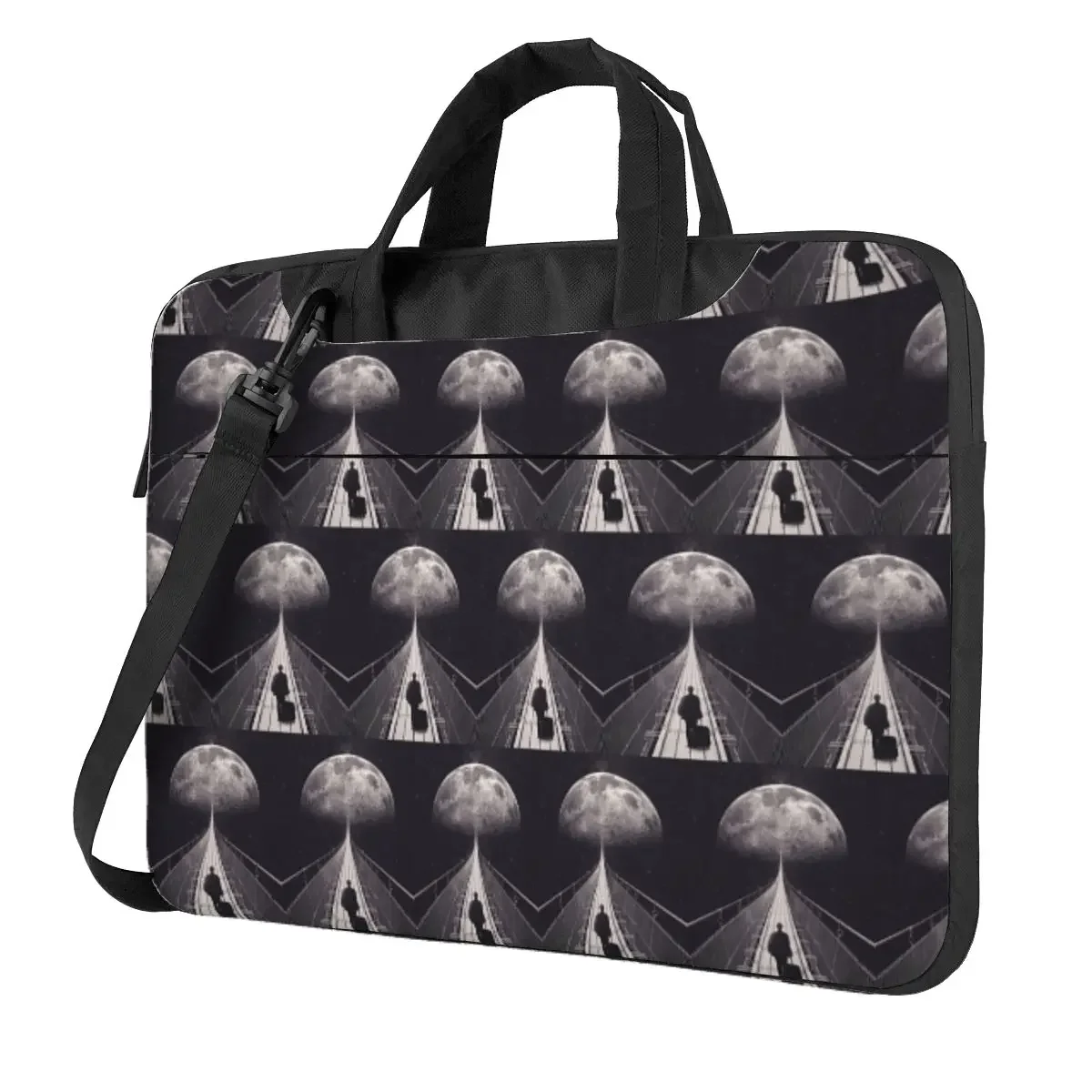 Space Trip Crossbody Laptop Bag Case Computer Bag 13 14 15.6 Inch Notebook Pouch for Macbook Pro Lenovo