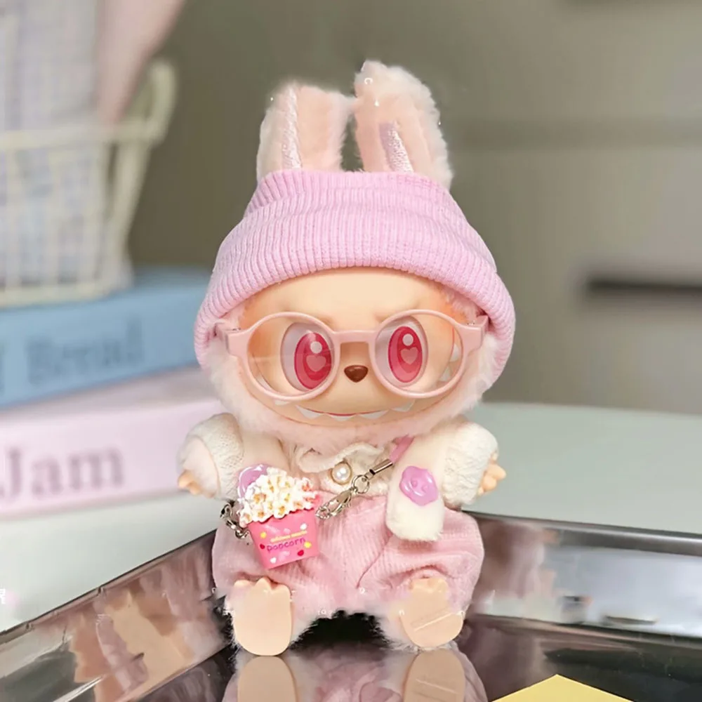 

Для Labubu 15-17 см, виниловая одежда V1 V2 V3, модная одежда, милые нежные украшения, аксессуары для кукольной одежды