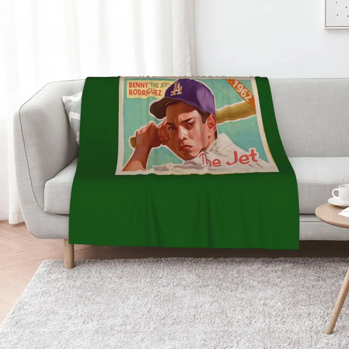 Sandlot (Benny The Jet) Throw Blanket Decorative Sofas Sofa Quilt blankets ands Fashion Sofas Beautifuls Comforter Blankets