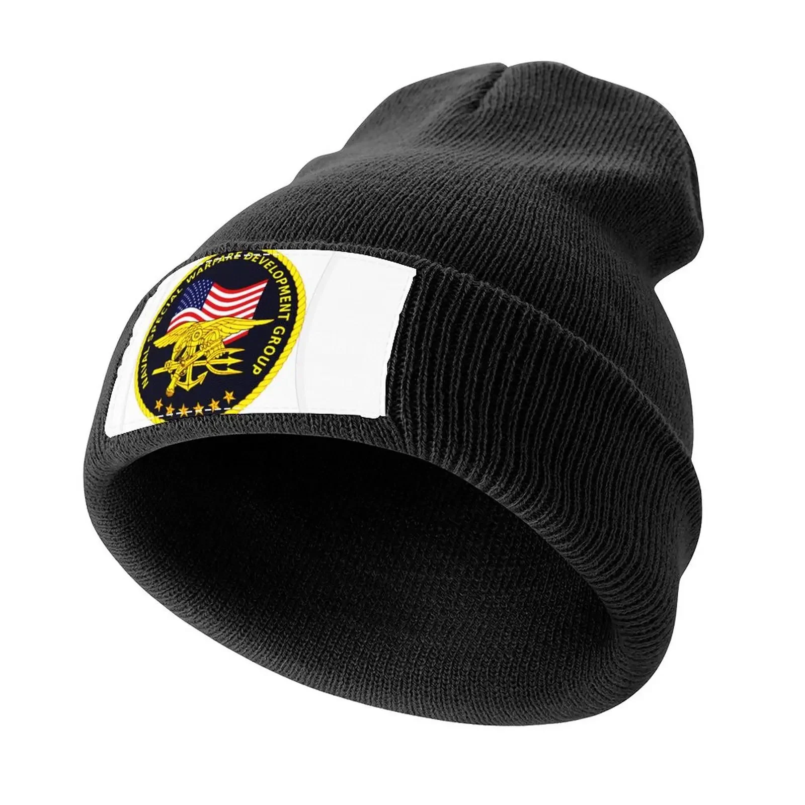 us devgru seal team logo Knitted Cap Big Size Hat western Hat Golf Hat Caps For Men Women's