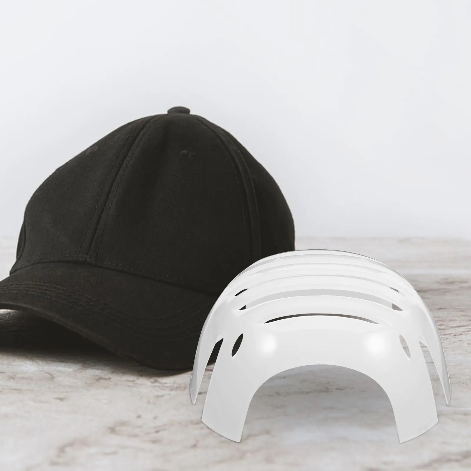 

Baseball Cap Liner Lightweight Durable Pe Insert Shell For Outdoor Sports Protective Hat Liner Bump Caps Men Safety Headwear