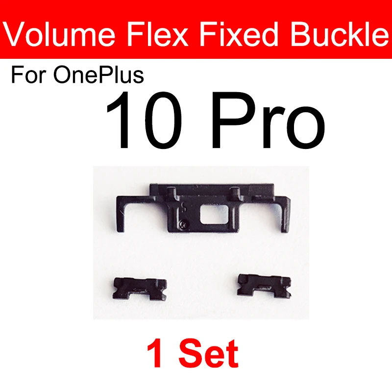 Buttons Flex Cable Fixed Buckle For OnePlus 1+ 10 9 Pro Side Mute Key Flex Volume On OFF Power Flex Cable Fixed Buckle Kont