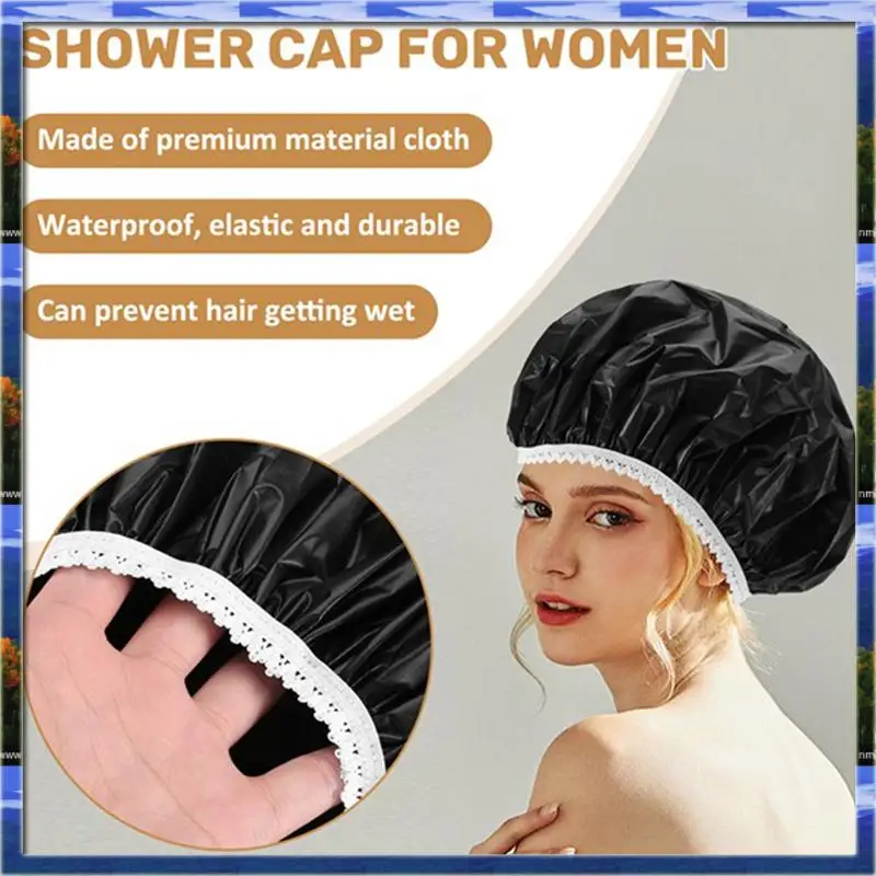 قبعة الدش LJL للنساء، قبعات الدش، قبعة الدش، قبعة الدش للنساء، قبعة الشعر الطويل #2