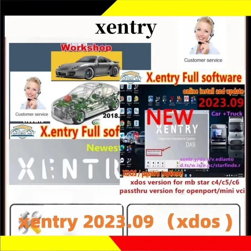 

2023 xentry XDOS/Passthru Certificate DAS DTS Monaco Let's See EPC WIS ASRA Starfinder For MB STAR sd C4/C5/C6 openport 2.0