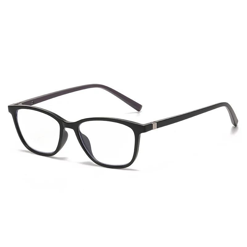 New Square-framed Anti-Blue Light Presbyopia Glasses Unisex Fashionable High Definition Ultra-Light Reading Eyewear