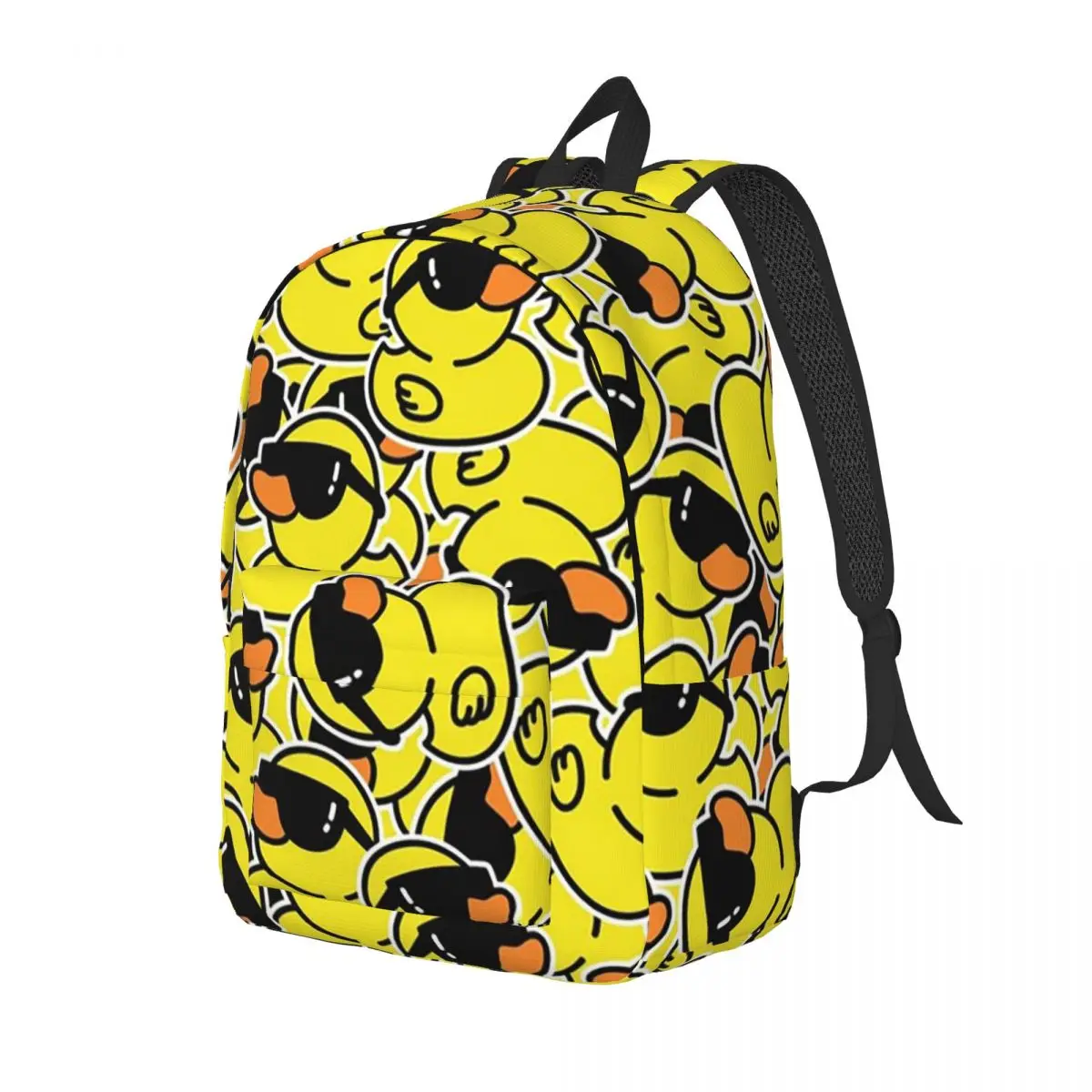 

Рюкзак с милой мультяшной резиновой уткой, рюкзак большой емкости, детская сумка для книг, школьная сумка, сумки на плечо для мужчин и женщин