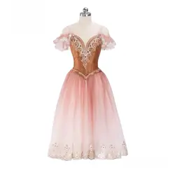 High-end professional ballet TUTU palace style variations competition performance dress High-end custom adult women's costume