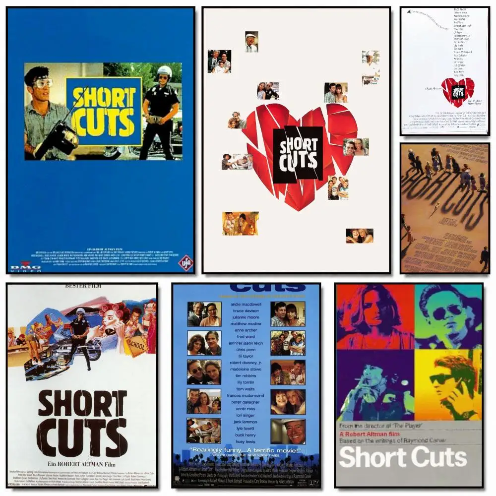 classic movie S-Short Cuts-S Painting Calligraphy Artwork for Home Bedroom Office Wall Decoration Gift