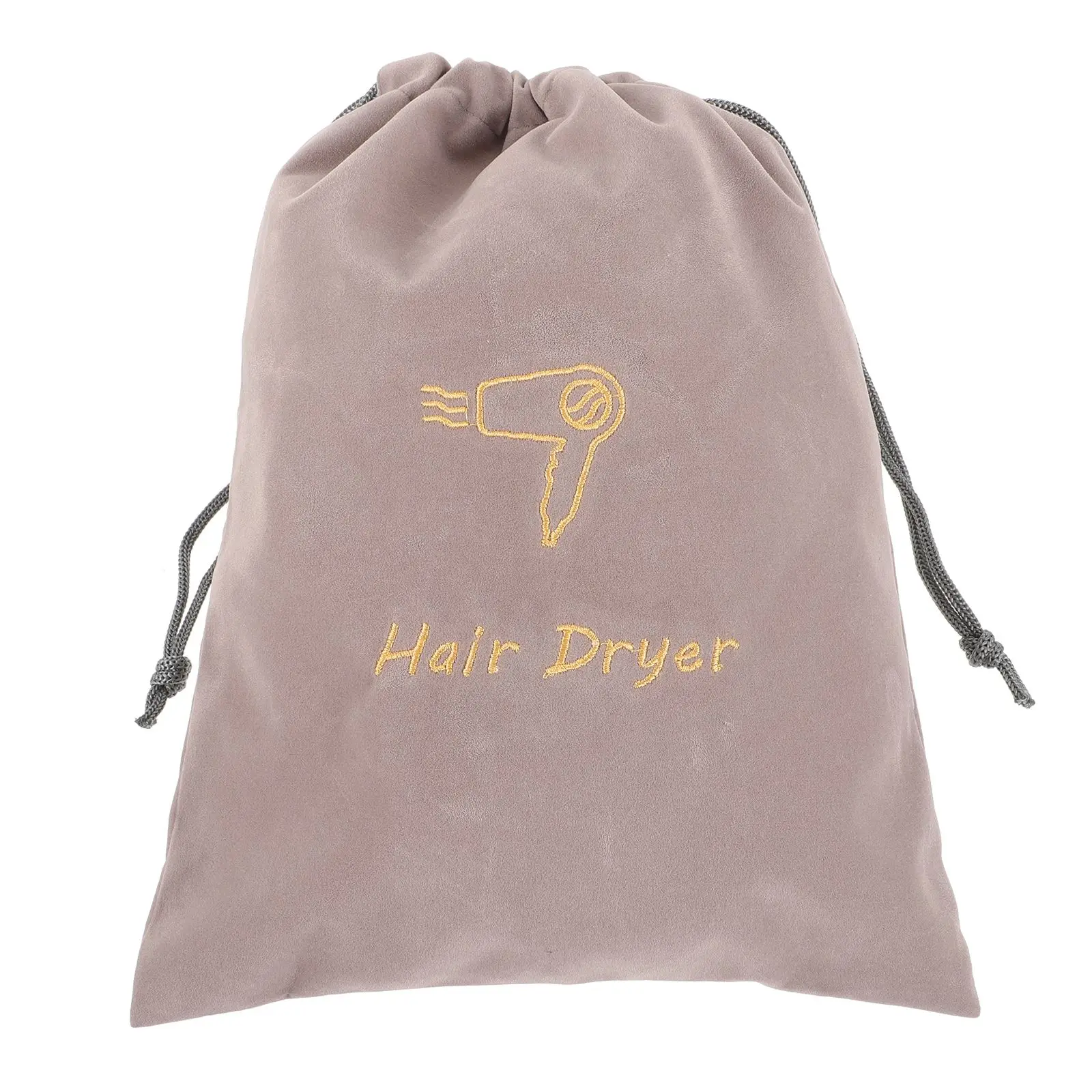 

HairDryer Canvas Bag Hairdryer Storage Bag Portable Drawstring Closure Flannel Pouch multiuse Stationery Jewellery Travel Pouch