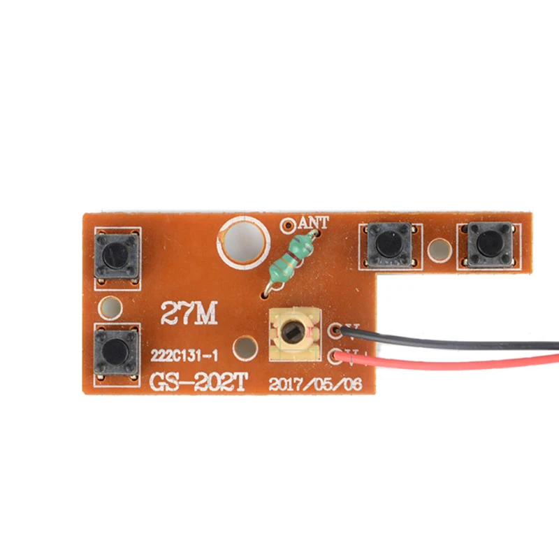 ♦Hot 4CH RC Remote Control 27MHz Circuit Transmitter And Receiver Board 4-Channel Launch Board Receiver Board For RC Car Parts