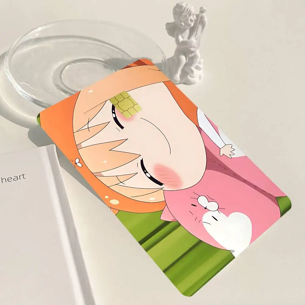 Anime U-Umaru-chans Credit Card Skin Stickers Suitable For VISA Card Bus And Subway Contactless IC Cards