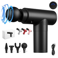 Portable Deep Tissue Massager Mini Electric Vibrating Fascial Muscle Massager Pain Relief Neck Shoulder Grip Relax Pain