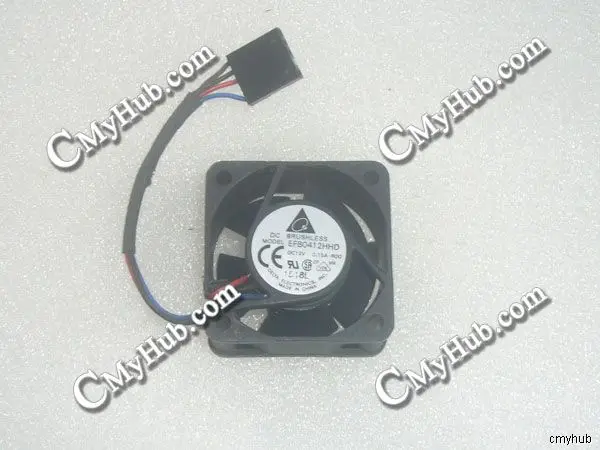 For DELTA ELECTRONICS EFB0412HHD-ROO DC112V 0.15A 4020 4CM 40MM 40x40x20mm 5pin Cooling Fan EFB0412HHD-ROO R00