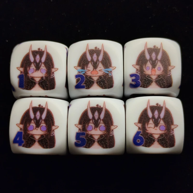Diy Self Made Yu-Gi-Oh! Dominus Spark Dice Damage Counter 1 Piece Dominus Spark Damage Counter Dice Anime Cards Gift Toys